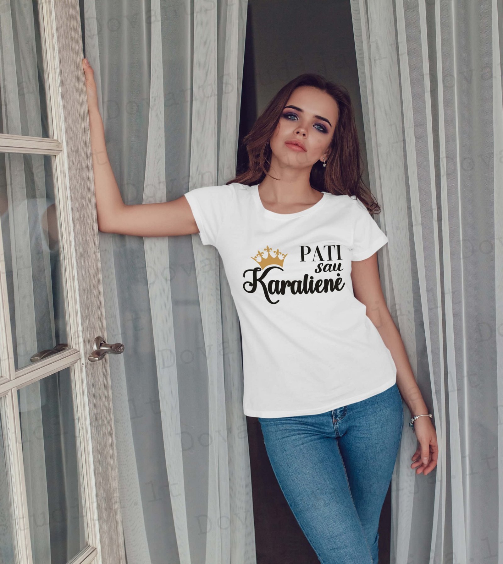 Marškinėliai MOTERIMS LAISVALAIKIO 0013