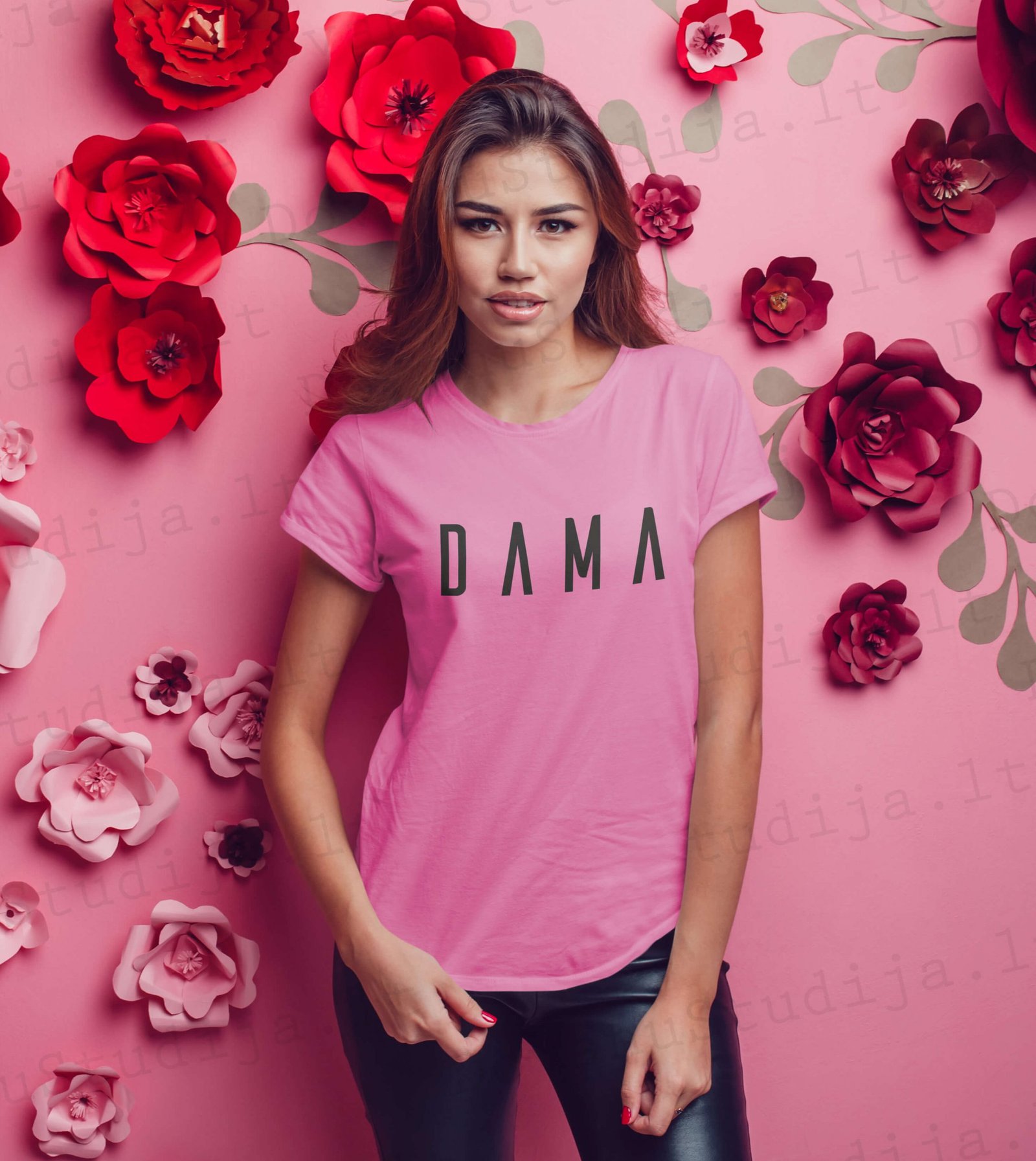 Marškinėliai MOTERIMS LAISVALAIKIO 0052