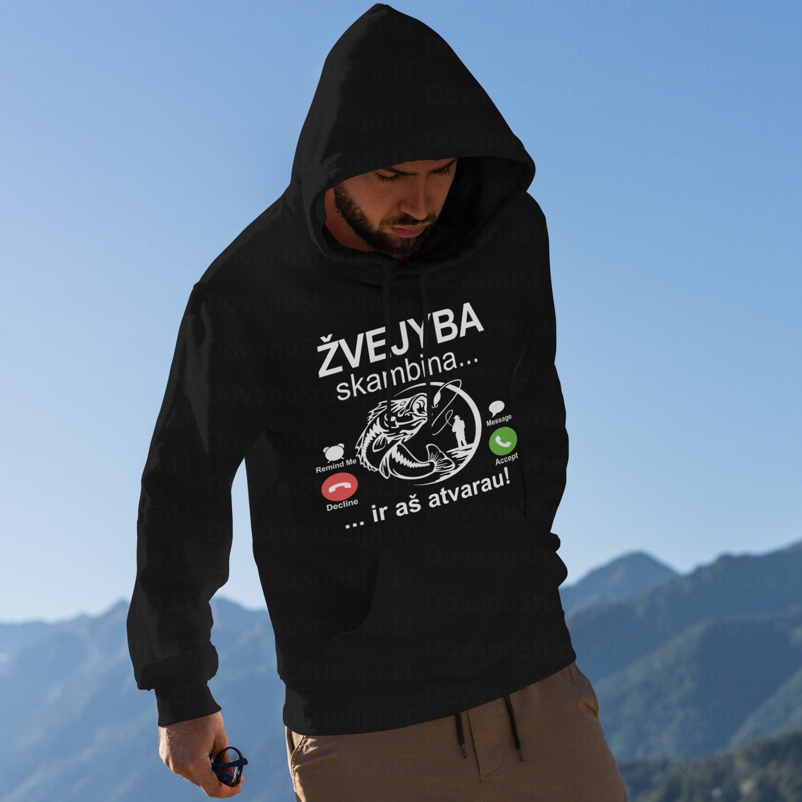 Džemperiai VYRAMS ŽVEJYBA 003