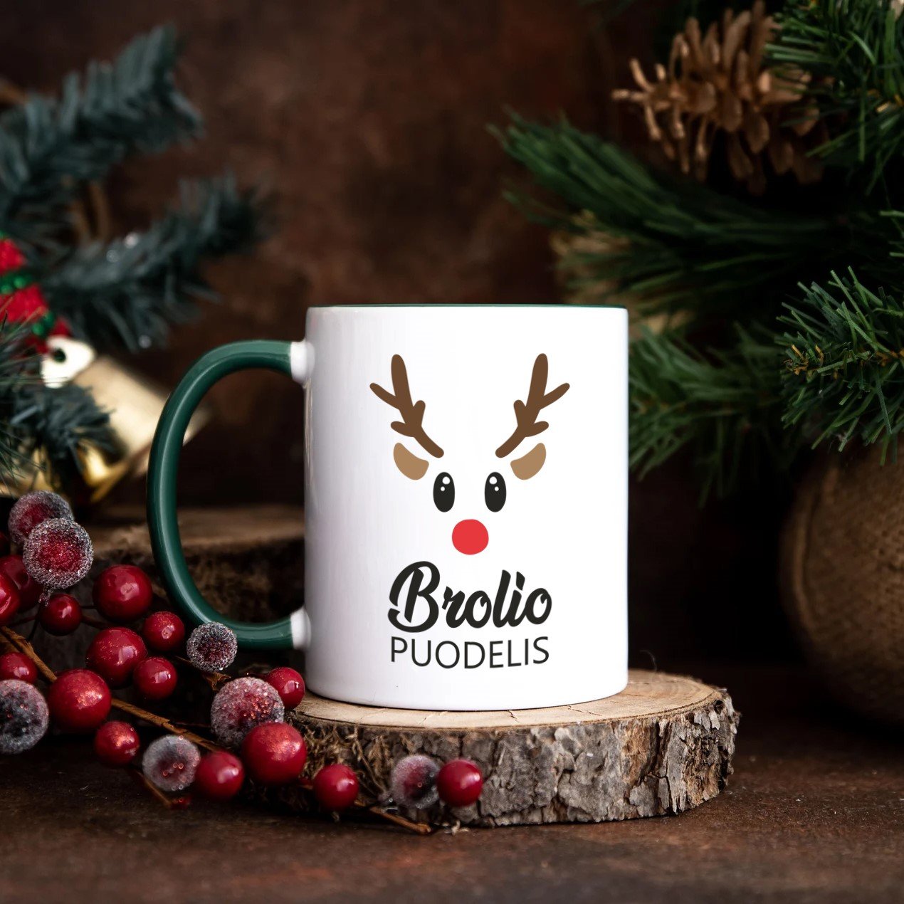 KALĖDINIS PUODELIS 0079