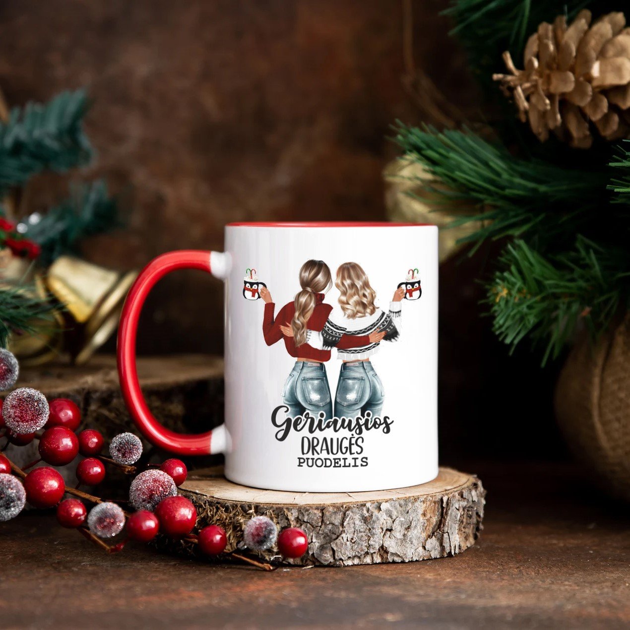 KALĖDINIS PUODELIS 0086