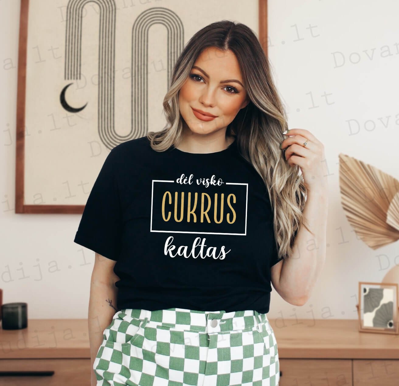 Marškinėliai MOTERIMS LAISVALAIKIO 0066