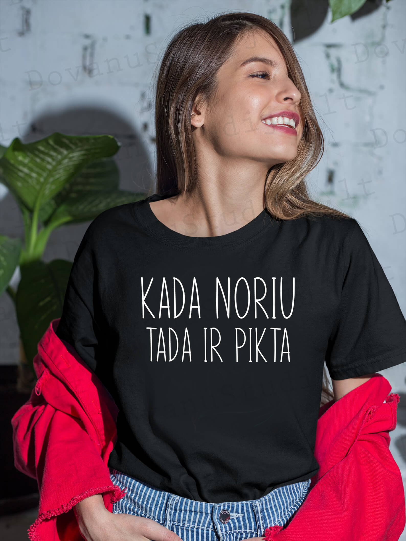 Marškinėliai MOTERIMS LAISVALAIKIO 0087