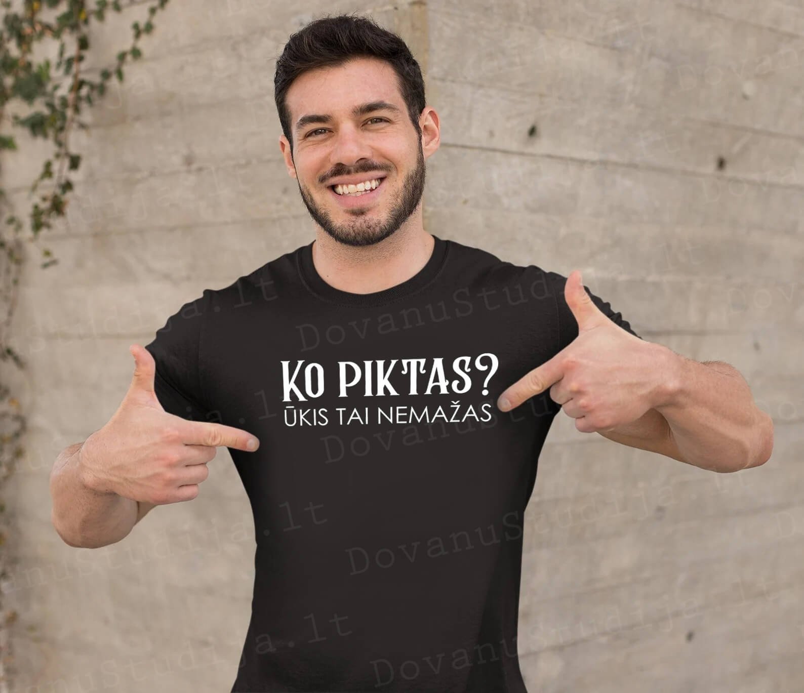 Marškinėliai VYRAMS LAISVALAIKIO 0075