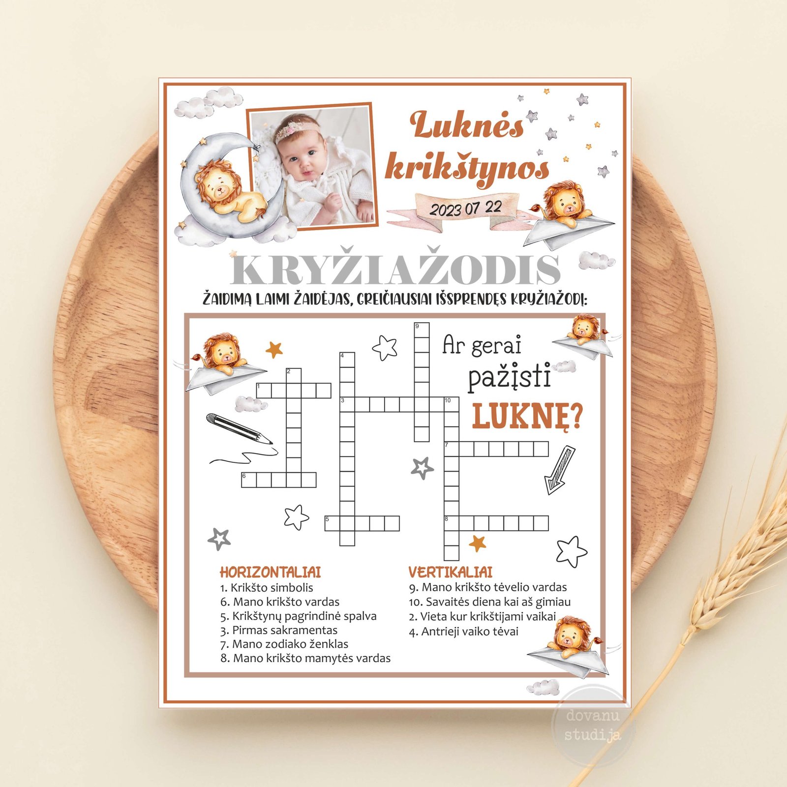 LIŪTUKAS KRYŽIAŽODIS