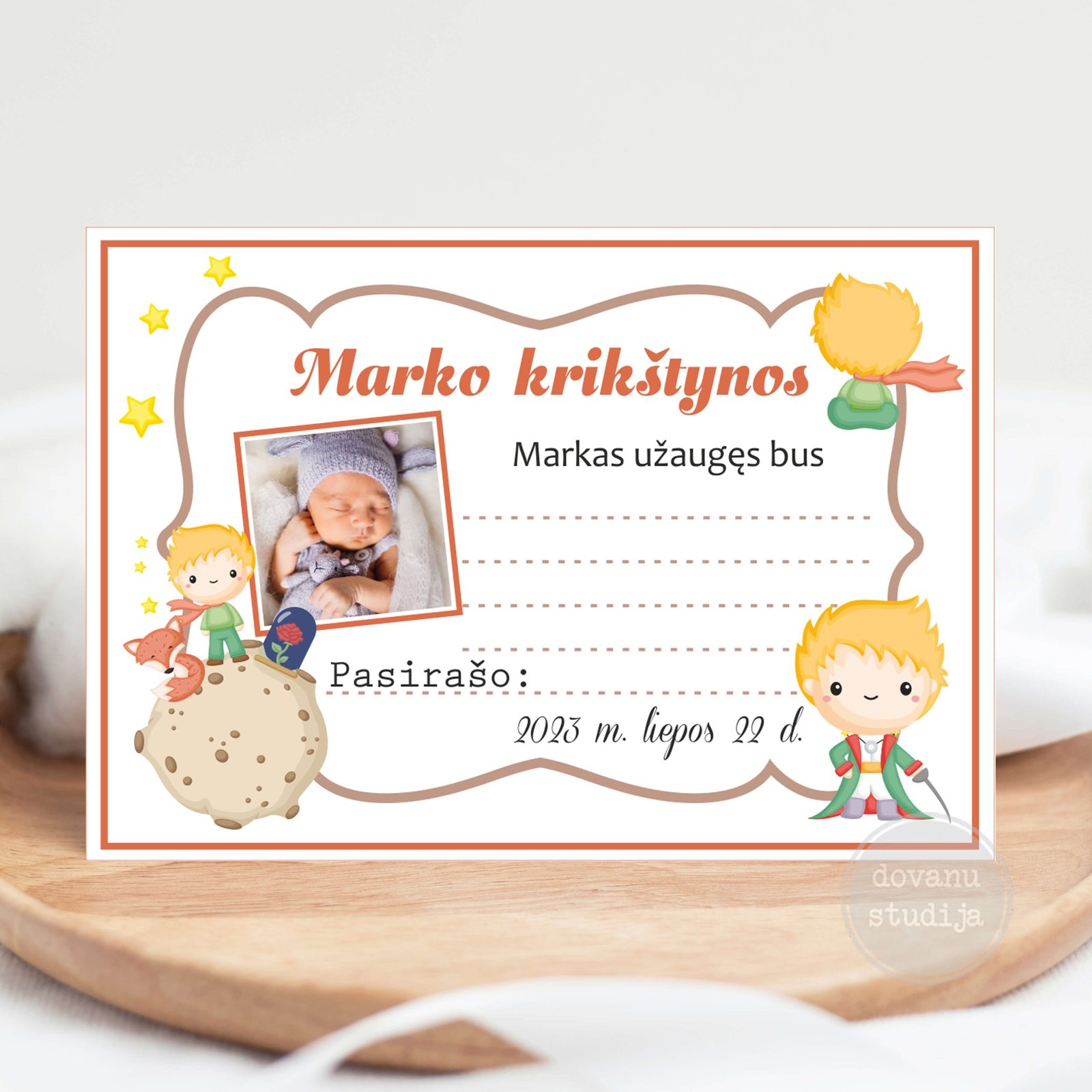 MAŽASIS PRINCAS PROFESIJA