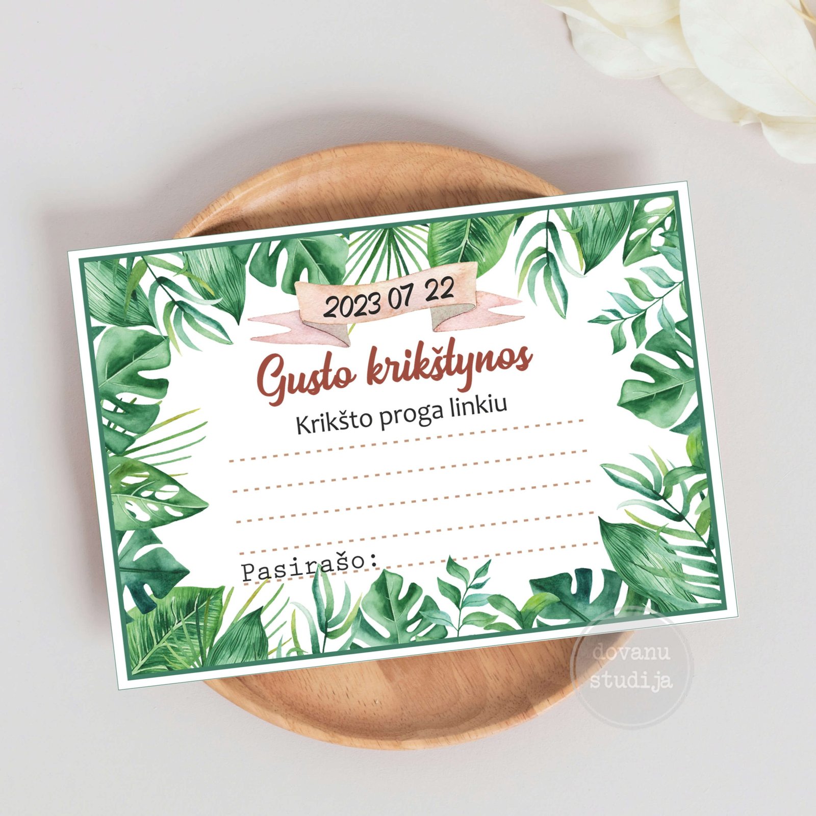 NUOTYKIAI DŽIUNGLĖSE PALINKĖJIMAS