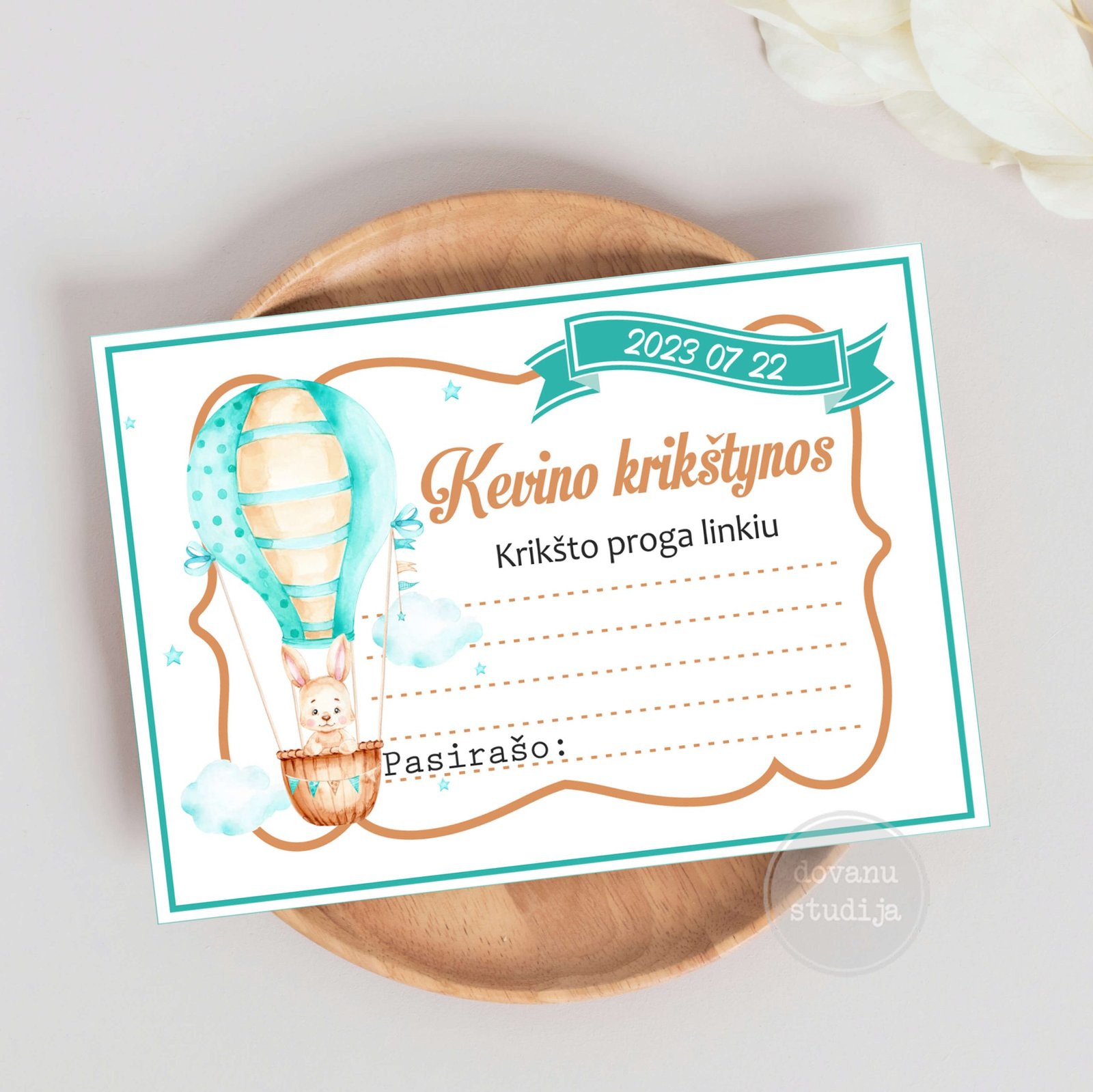 ZUIKIO ORO BALIONAS PALINKĖJIMAS