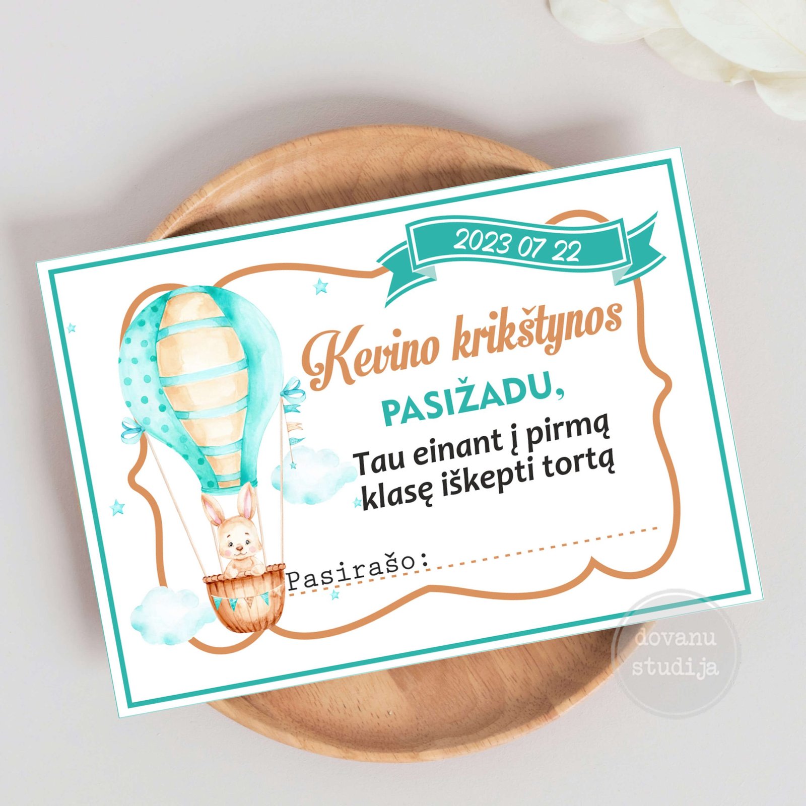 ZUIKIO ORO BALIONAS PASIŽADĖJIMAI SU VARIANTAIS