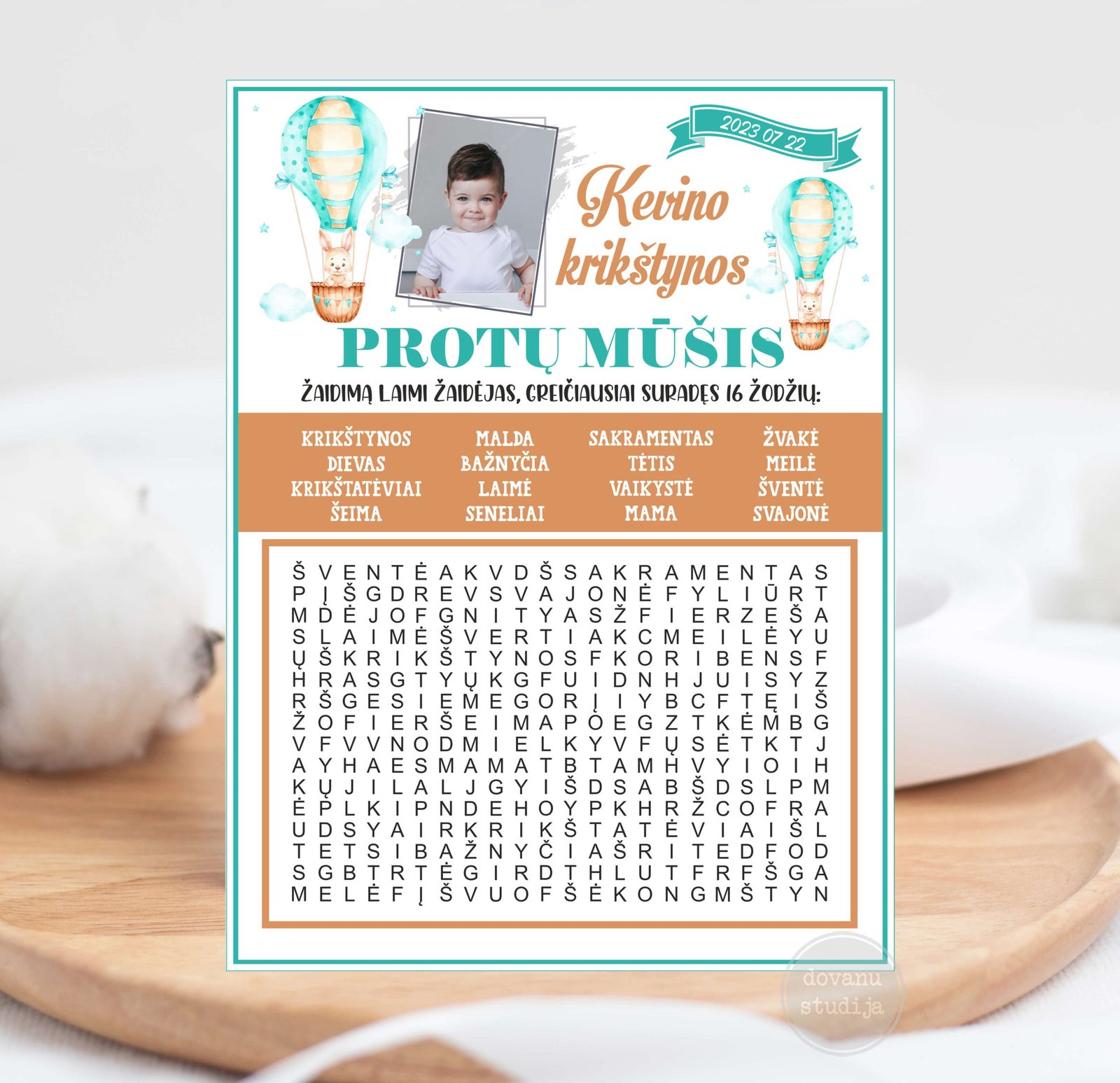 ZUIKIO ORO BALIONAS PROTŲ MŪŠIS