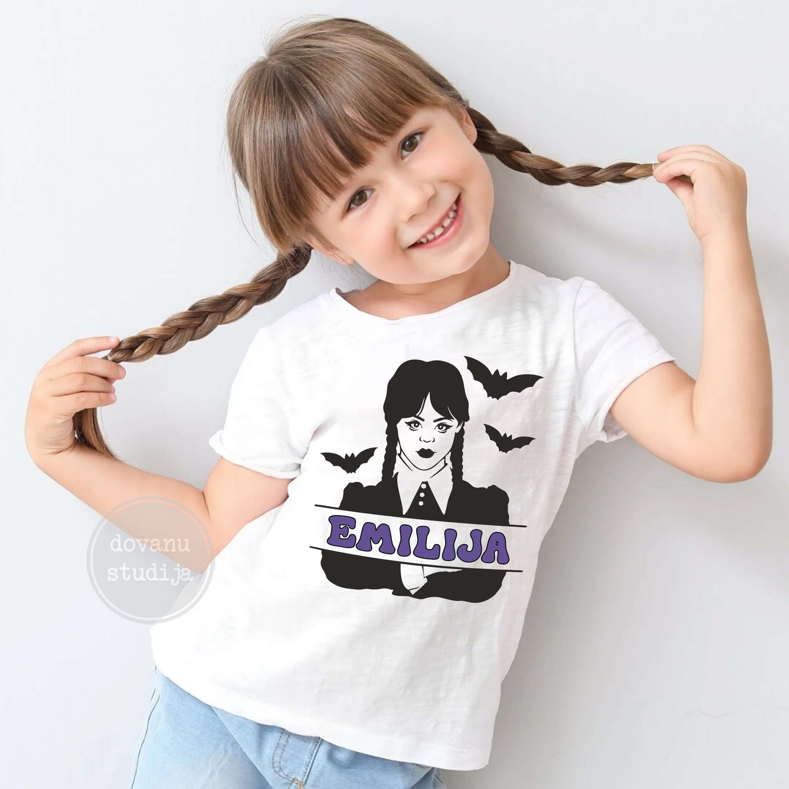 MERGAITEI LAISVALAIKIO MARŠKINĖLIAI 0025