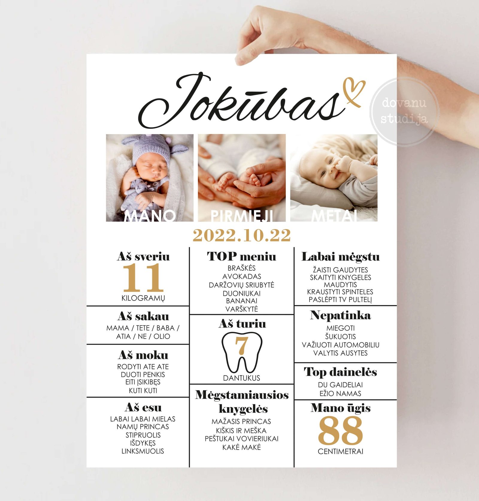 METŲ METRAŠTIS 007 (B)