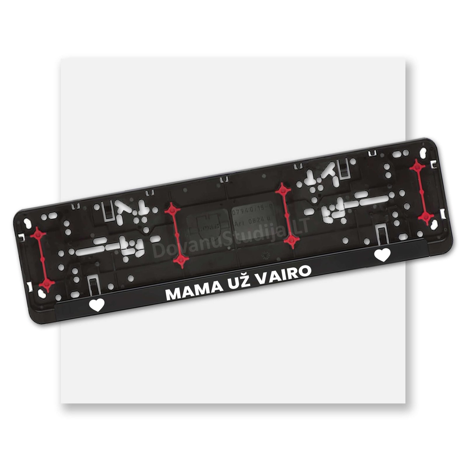 Numerių rėmelis - 052 - MAMA UŽ VAIRO