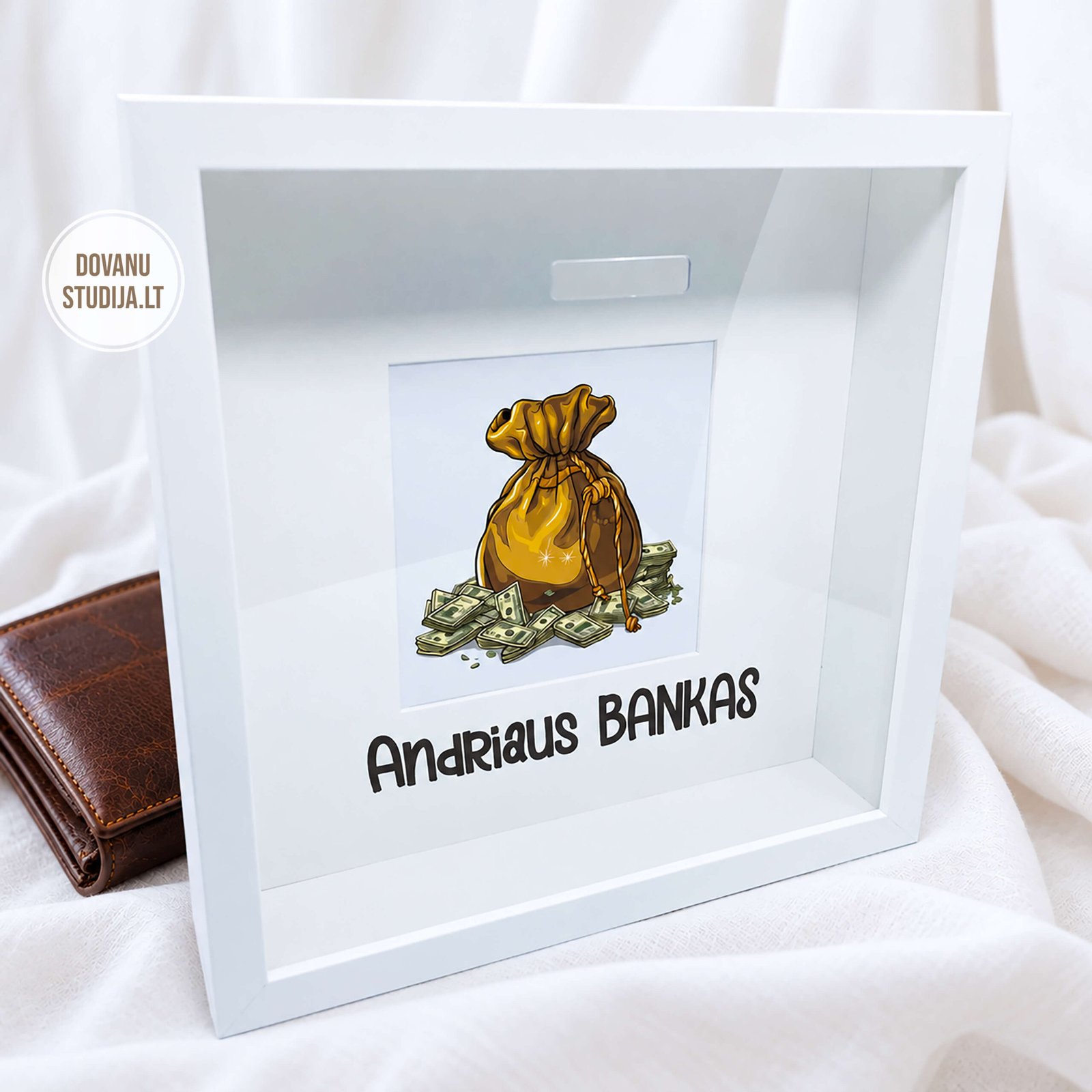Andriaus BANKAS ir odinė piniginė