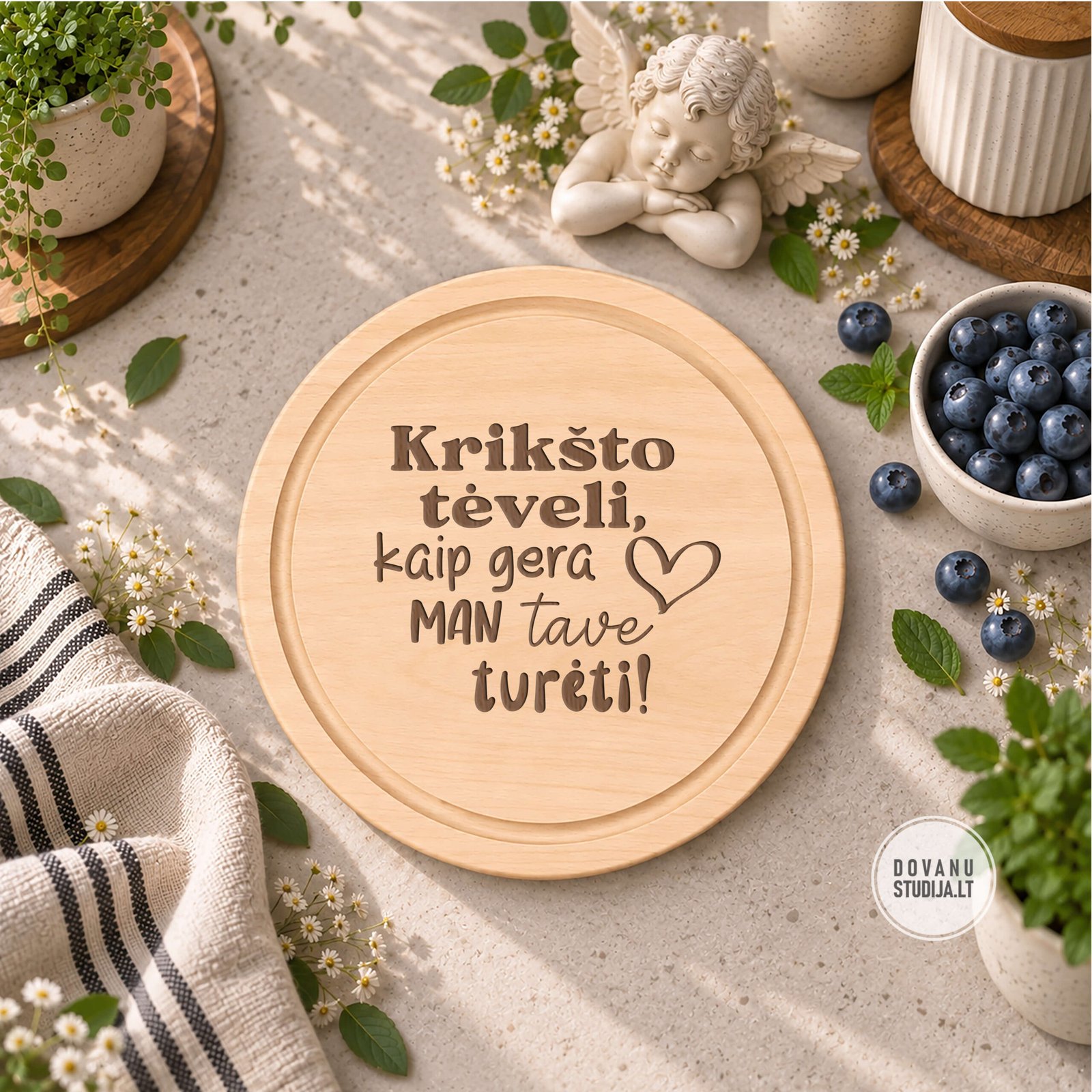 PJAUSTYMO LENTELĖ APVALI KRIKŠTO TĖČIUI 001