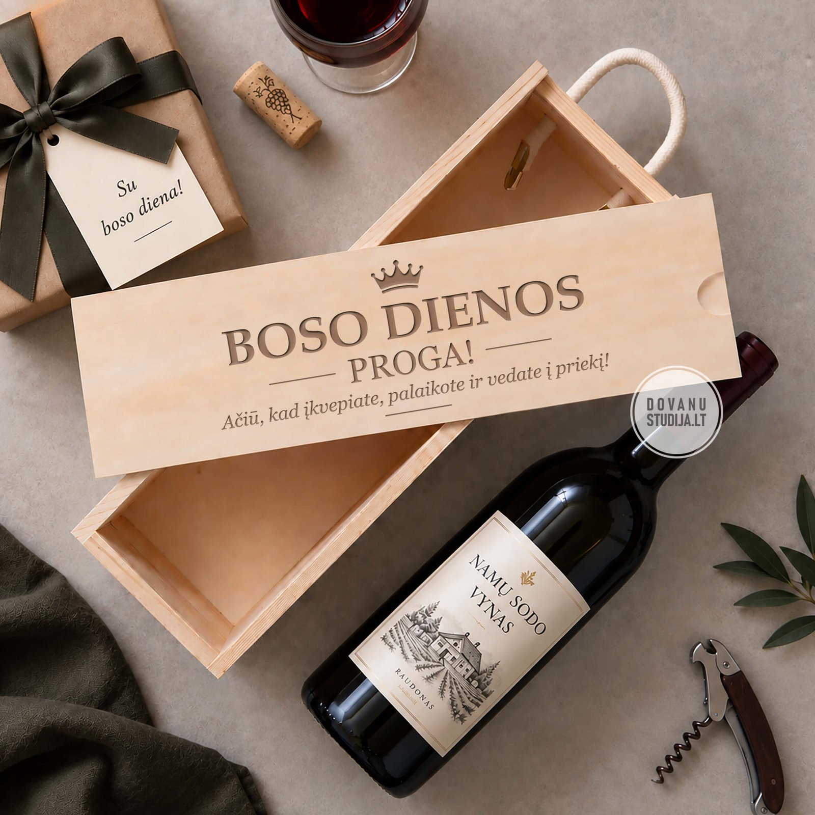 VYNO DĖŽĖ BOSUI 010