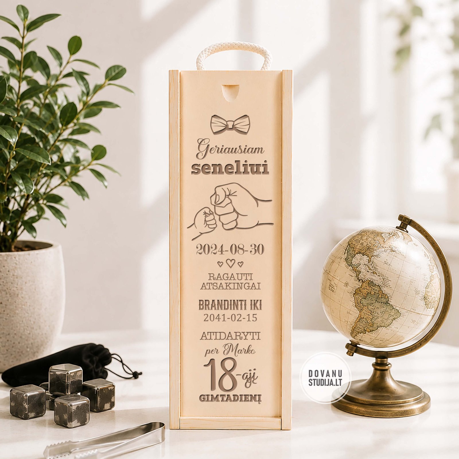 VYNO DĖŽĖ SENELIUI 002