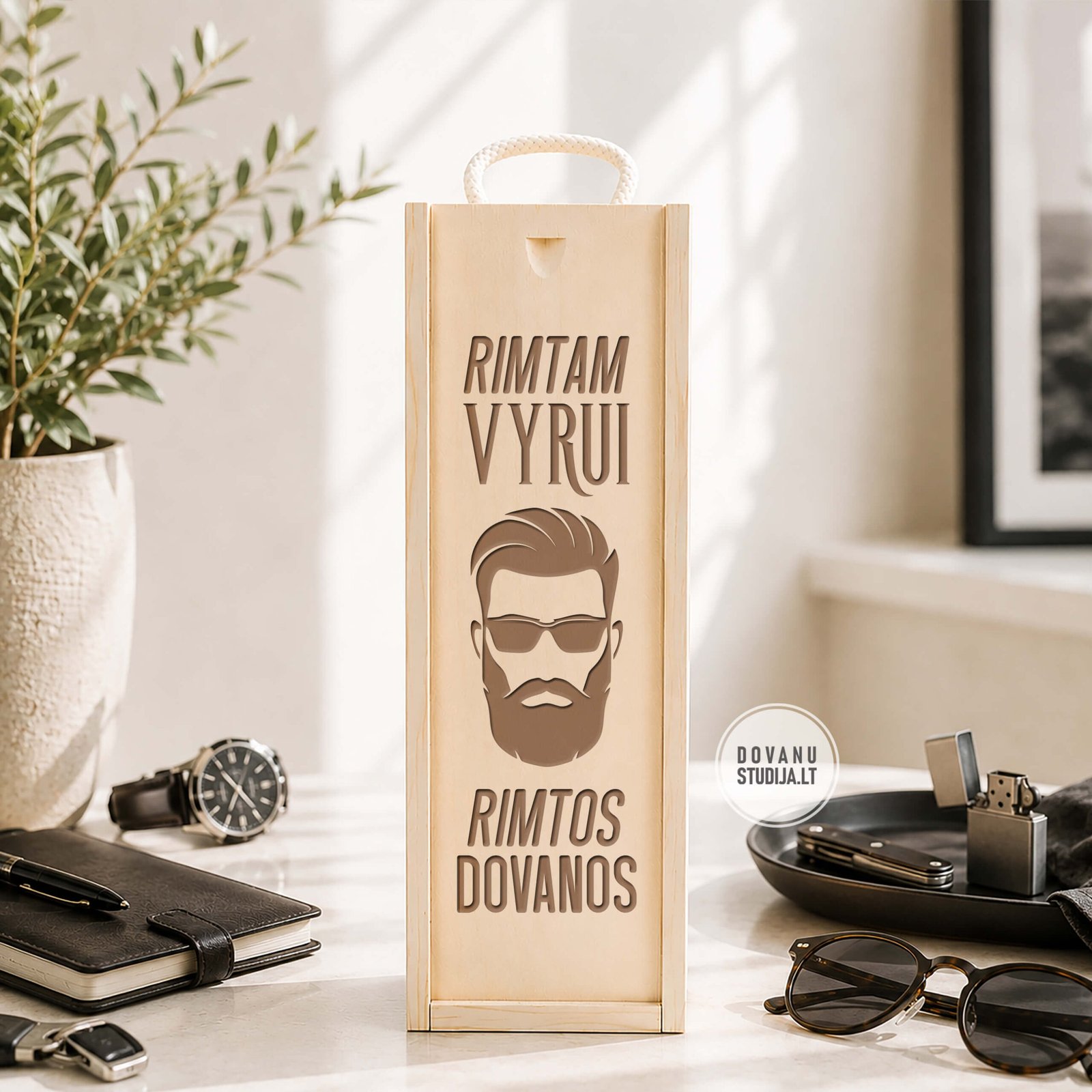 VYNO DĖŽĖ VYRAMS 001