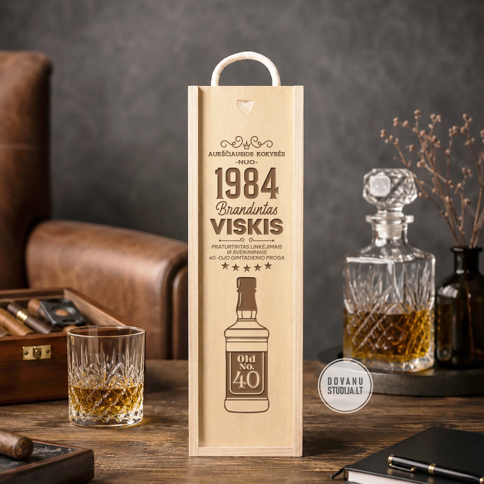 VYNO DĖŽĖ VYRAMS GIMTADIENIUI 002